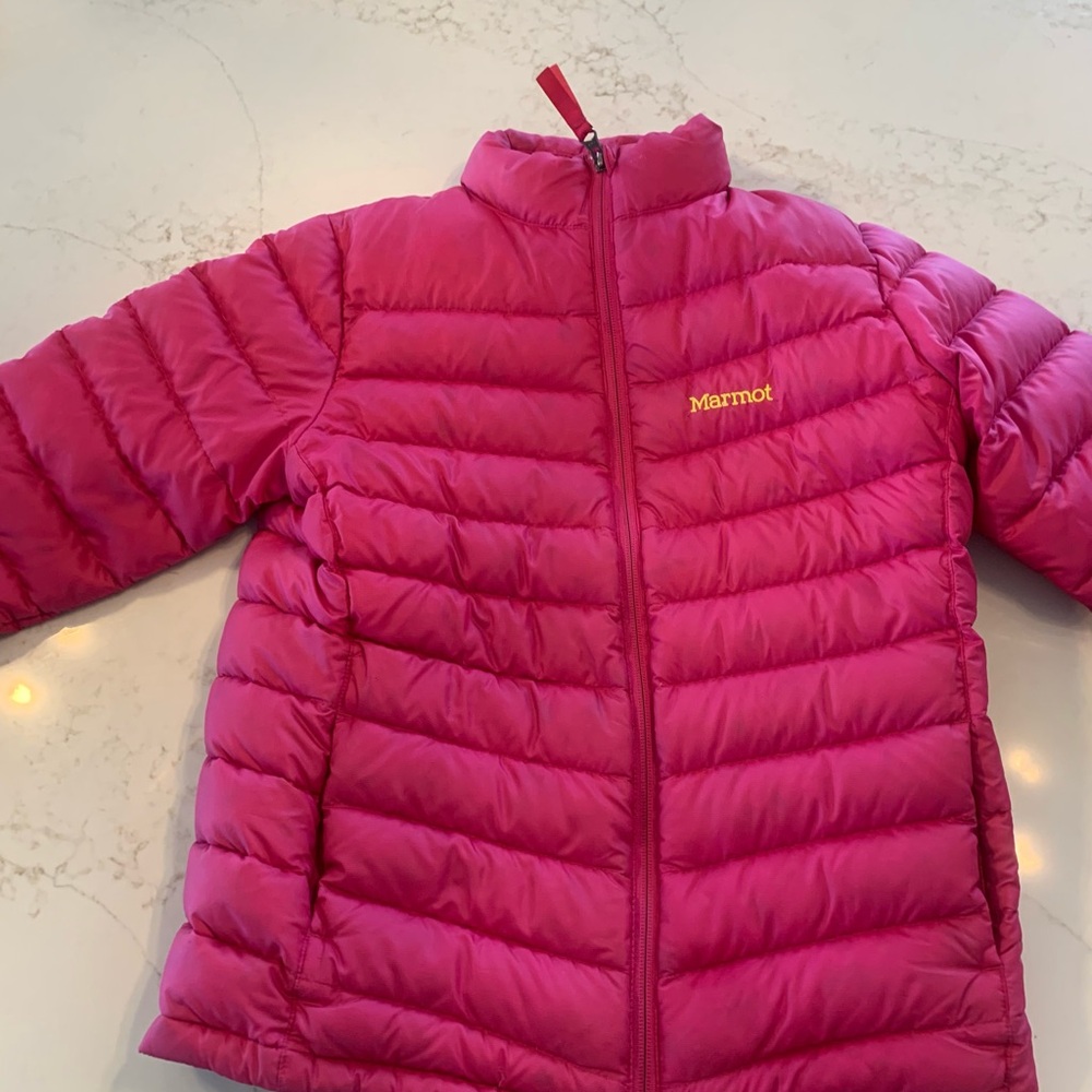 Marmot Fuchsia Puffer Jacket